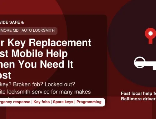 Car Key Replacement Baltimore MD: Fast Mobile Help blog post illustration